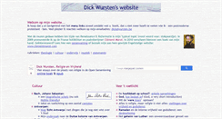 Desktop Screenshot of dick.wursten.be